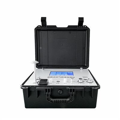 Sistema portatile di monitoraggio dei gas serra